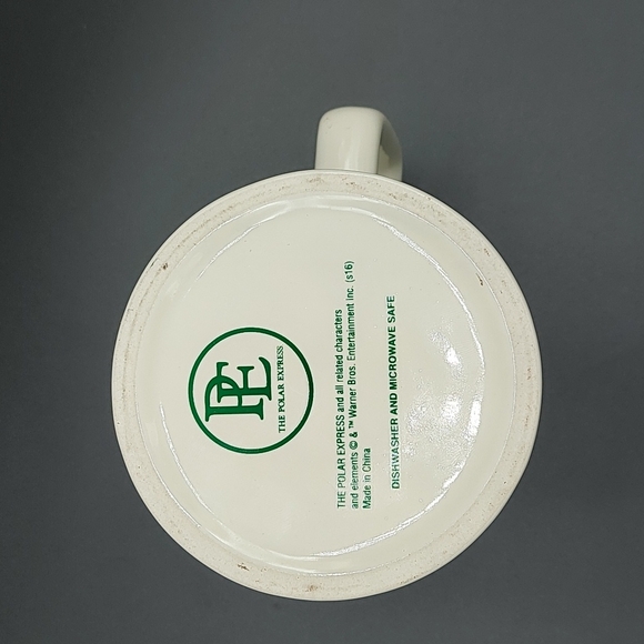 Polar Express embossed Bell Rings mug, EUC - Picture 6 of 6